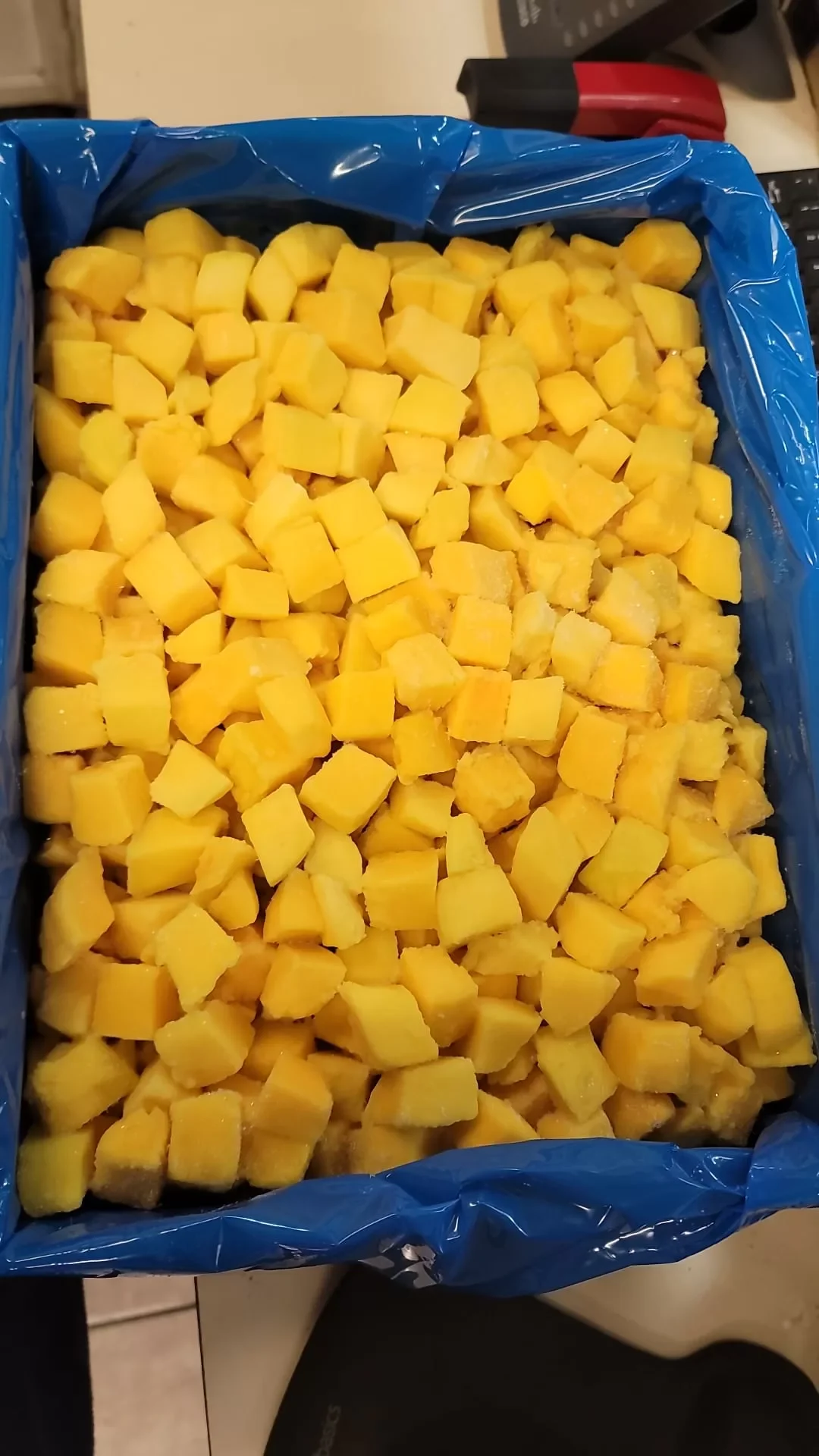 IQF Mango Chunks Peru