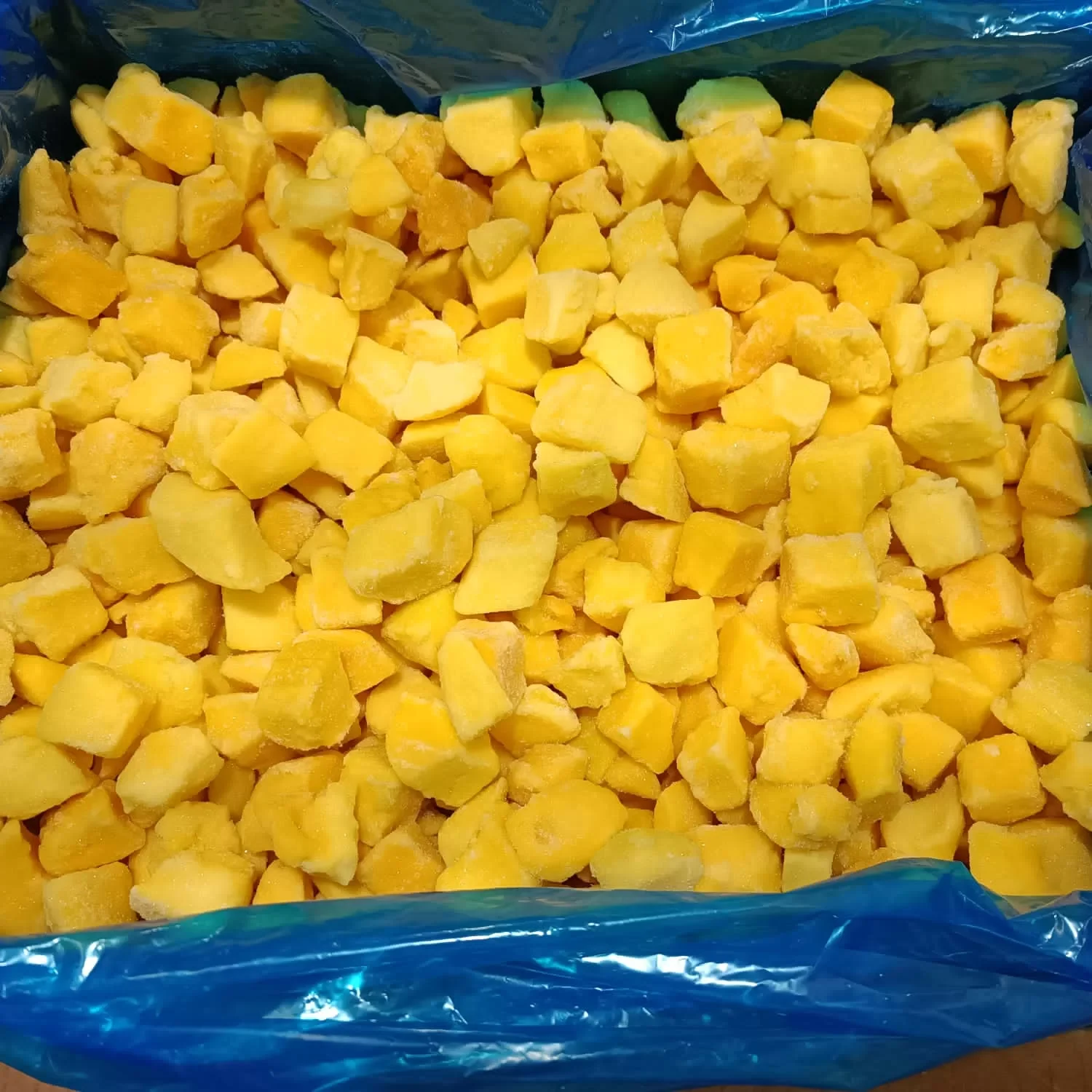 IQF Organic Mango Chunks Peru