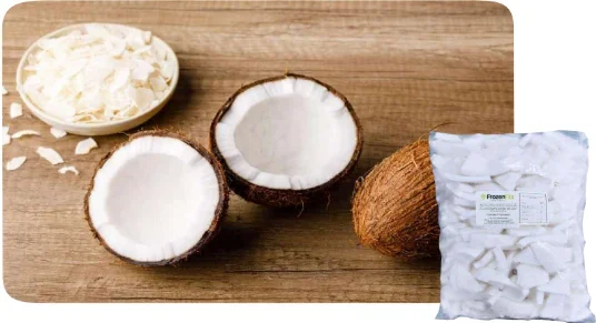 Sliced Coconut Costa Rica